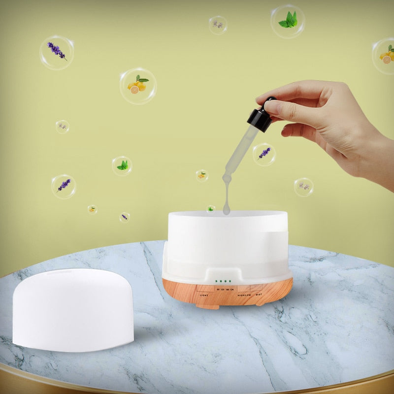 Humidifier | 1L | LED Lighting Aroma Diffuser encalife
