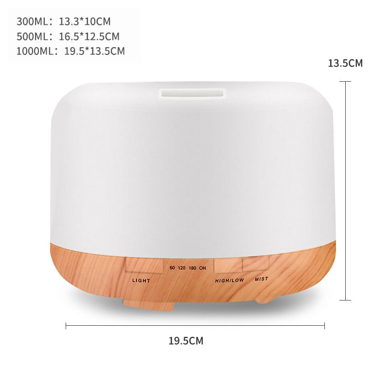 Humidifier | 1L | LED Lighting Aroma Diffuser encalife