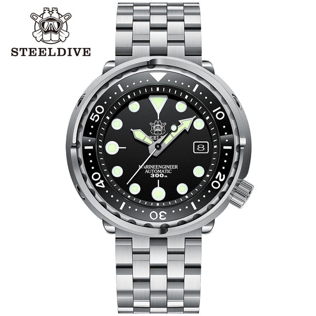 Dive Watch | Scratch-Resistant Sapphire Mirror encalife