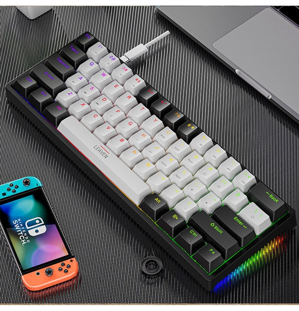 61-Key Gaming Keyboard | With RGB Backlighting encalife
