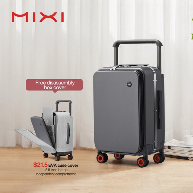 Sleek Luggage | Trendy Carry-On Suitcase encalife
