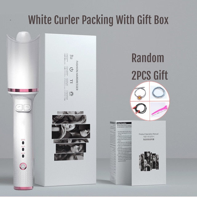 Automatic Curling Iron | Stylish Rapid Heating Hair Curler encalife