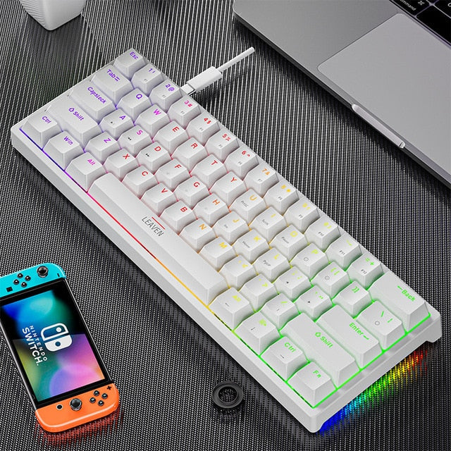 61-Key Gaming Keyboard | With RGB Backlighting encalife