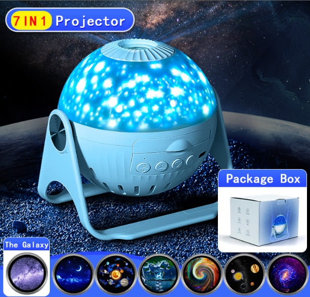 Planetarium Galaxy Projector | 6 In 1 LED Lamp encalife