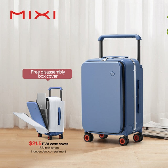 Sleek Luggage | Trendy Carry-On Suitcase encalife