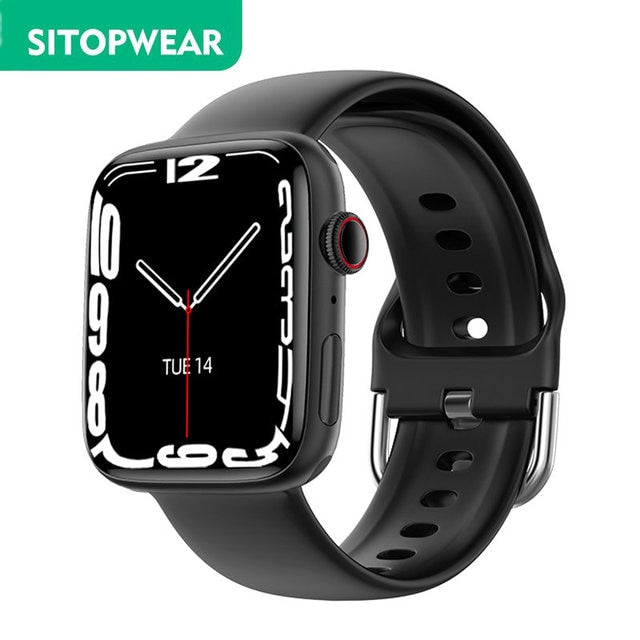 Smart Watch | Wireless Charging Fitness Tracker With 6 Straps encalife