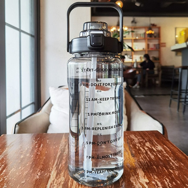 Water Bottle | 2L | With Time Scale Tracking encalife