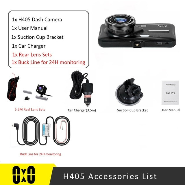 High-Quality Dash Cam | Dual Camera System