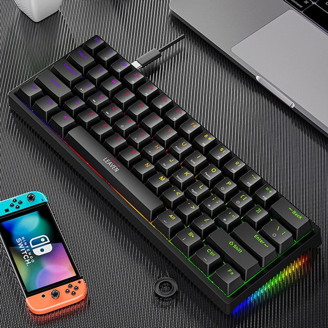 61-Key Gaming Keyboard | With RGB Backlighting encalife