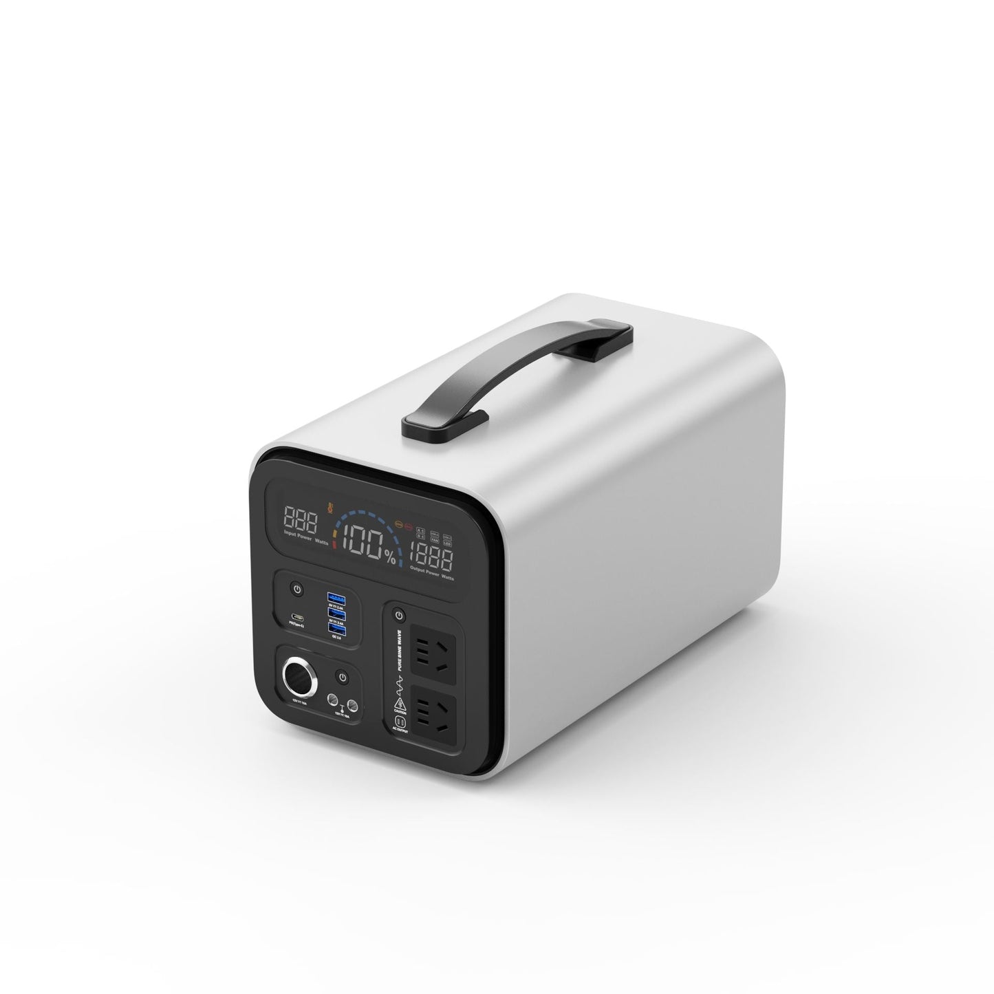 Portable Power Station | 1000W | Uninterrupted Power Supply for Camping and Emergencies encalife