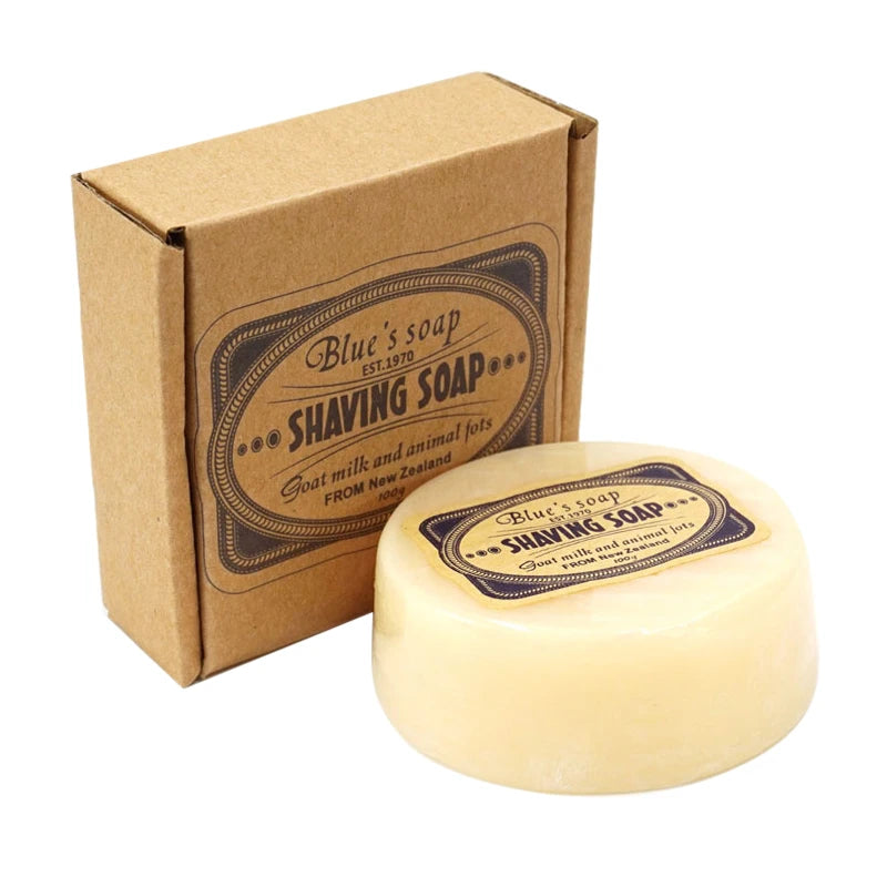 100g Men's Shaving Cream Goat Milk Shaving Soap encalife