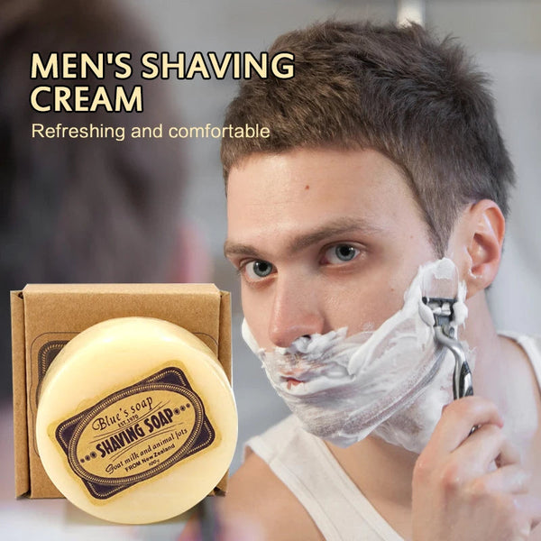 100g Men's Shaving Cream Goat Milk Shaving Soap encalife