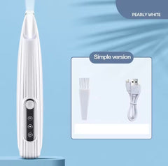 New Dog Paw Trimmer with LED Light Fully Waterproof Pet Hair Trimmer with LED Display Dog Clippers for Grooming 18mm Widen Blade encalife