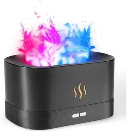 Colorful Flame Aroma Diffuser Humidifier I Auto-Off encalife