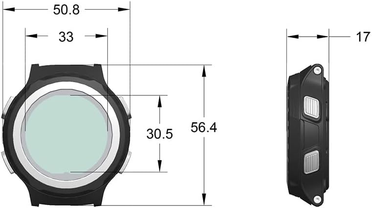 Aqua Lung i200C Black Bluetooth I Dive Computer encalife