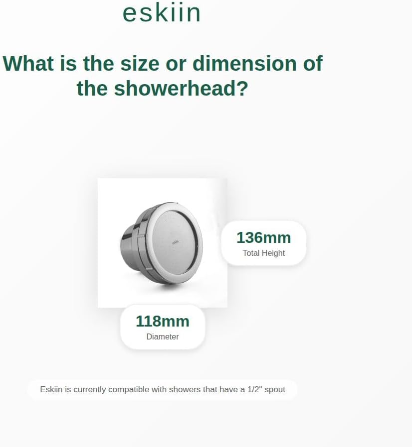 High Pressure Filtered Shower Head encalife