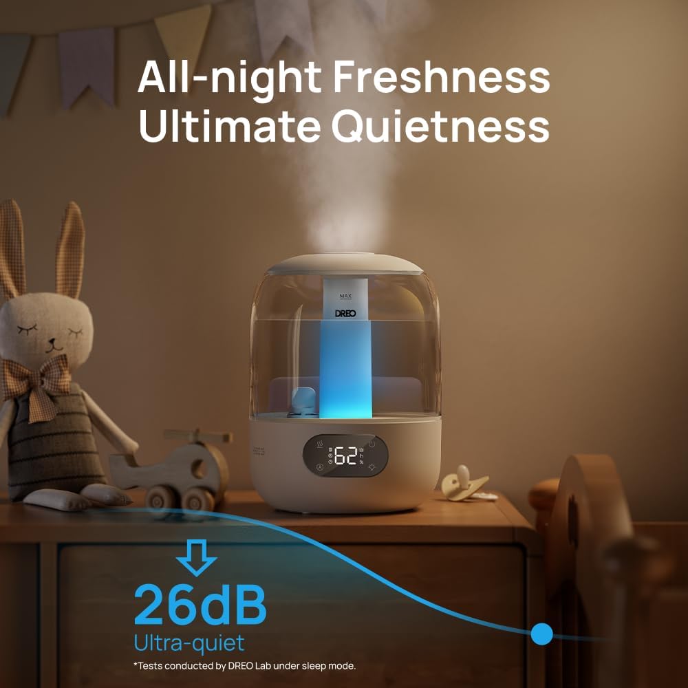 Cool Mist Humidifier | 3L Capacity | With Night Light & Aroma Tray encalife
