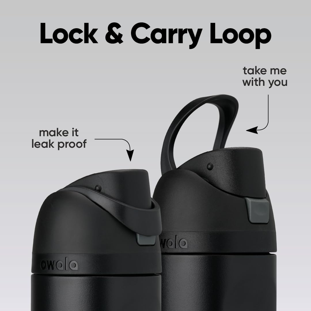 Insulated Water Bottle Leakproof 24oz encalife
