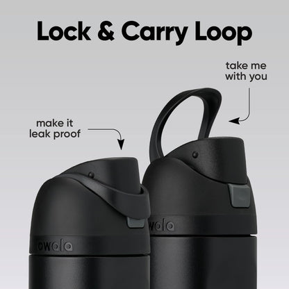 Insulated Water Bottle Leakproof 24oz encalife