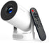 Compact WiFi Bluetooth projector for bedroom movie nights