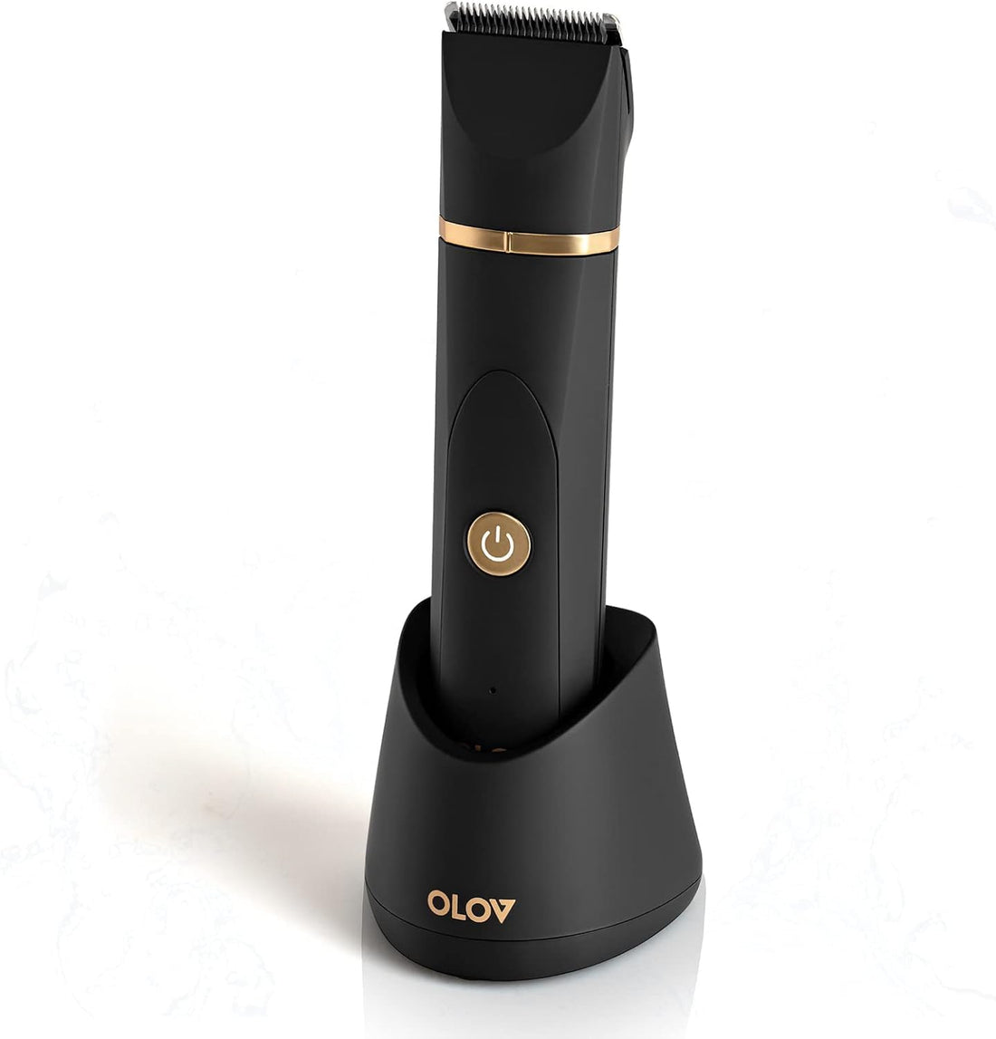 Black OLOV body trimmer with charging dock