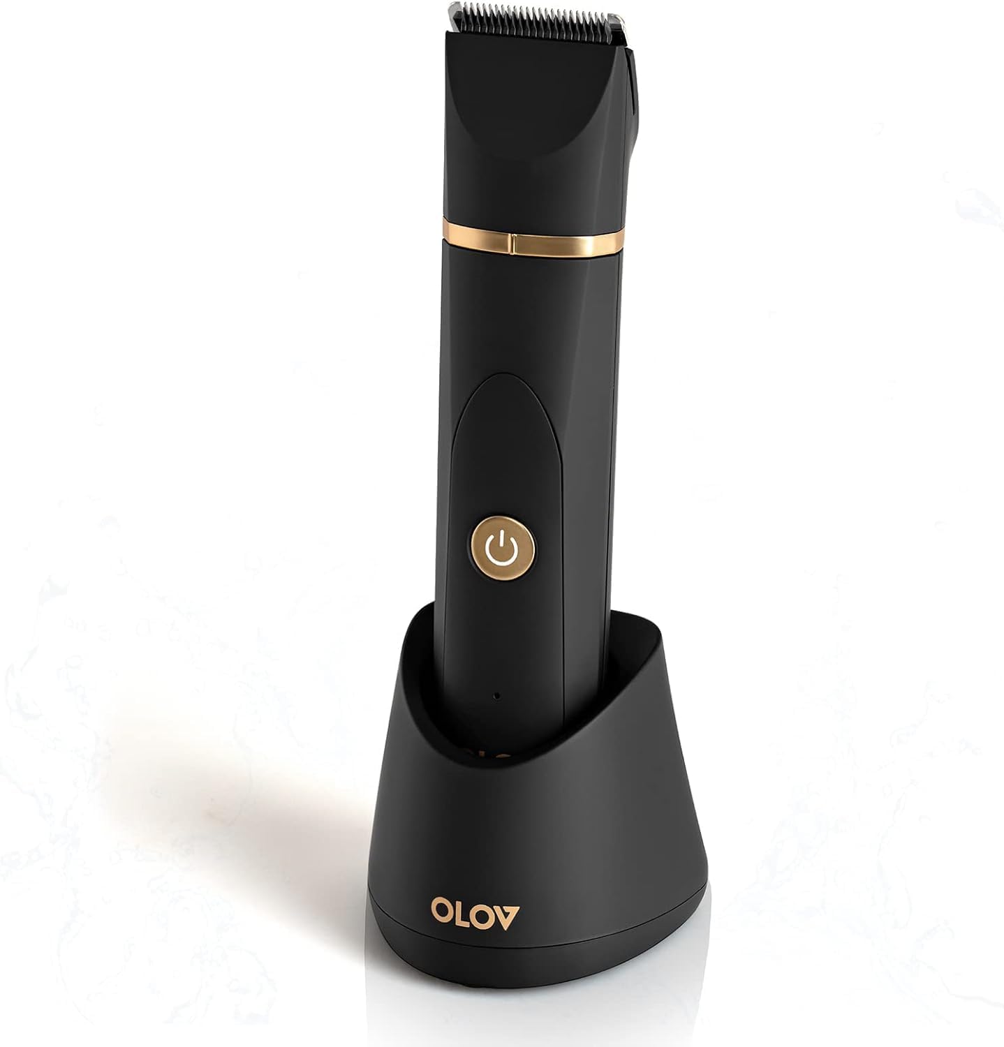 Black OLOV body trimmer with charging dock