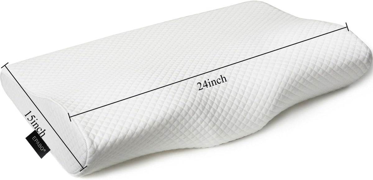 Side Sleeper Contour Memory Foam Pillow encalife