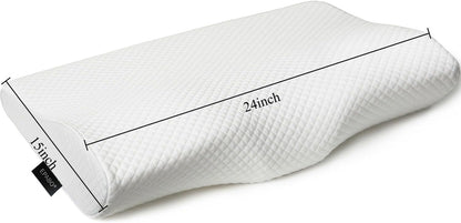 Side Sleeper Contour Memory Foam Pillow encalife