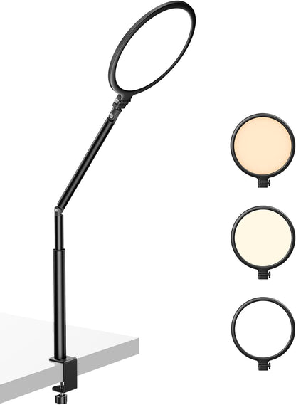 RGB Lighting Collection Adjustable Desk Ring Light encalife