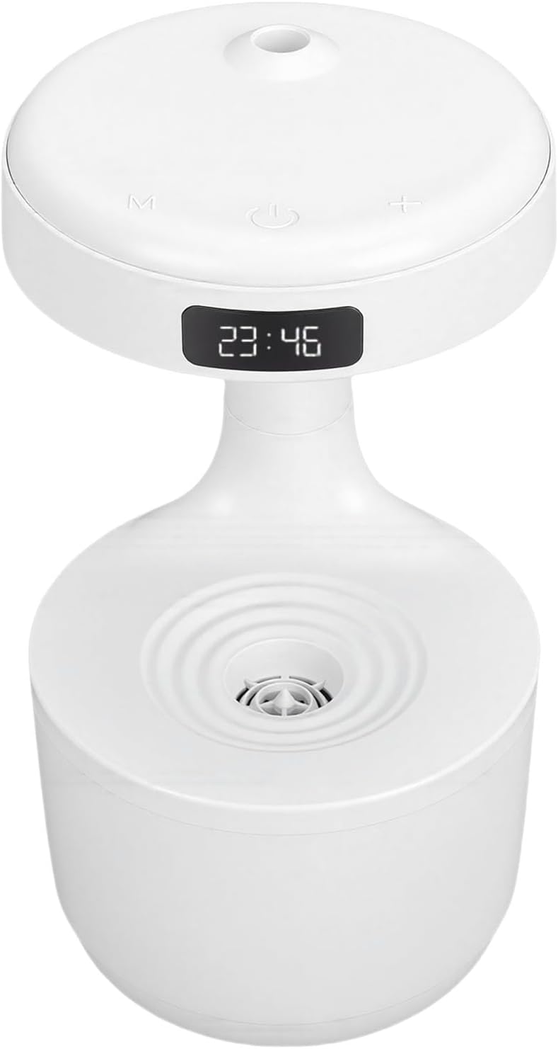 Anti Gravity Humidifier With LED Floating Droplets encalife