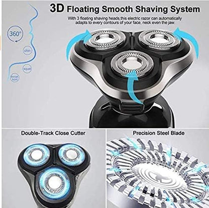 Rechargeable Electric Razor Men I Cordless Grooming Kit encalife