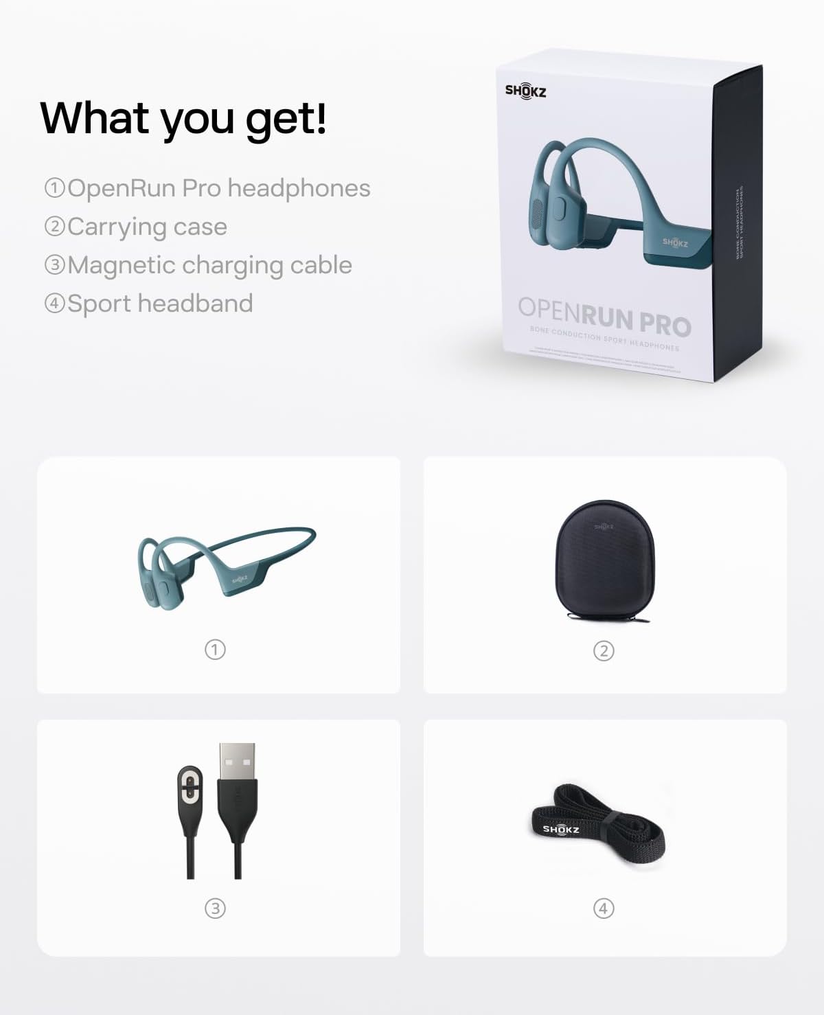 Open Ear Bluetooth Bone Conduction Headphones encalife