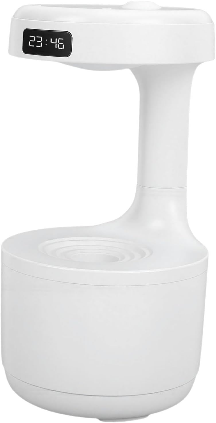 Anti Gravity Humidifier With LED Floating Droplets encalife