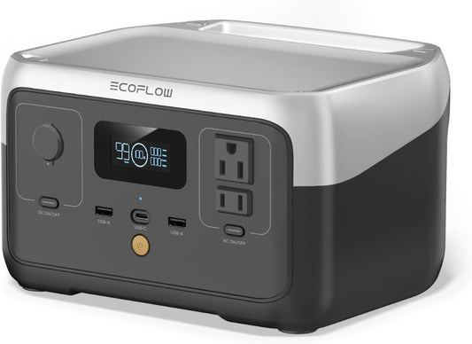 EcoFlow RIVER 2 Portable Power Station 256Wh I Fast Charging