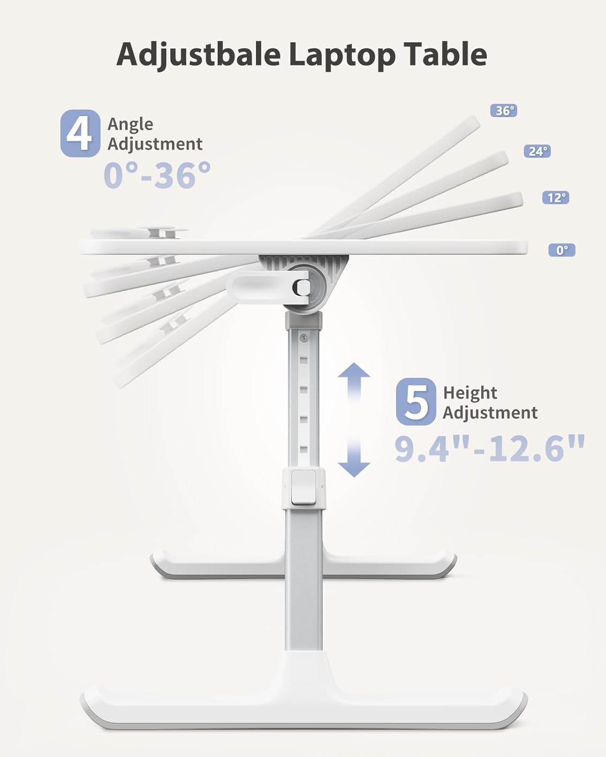 Portable Laptop Stand For Bed encalife