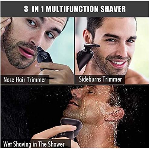 Rechargeable Electric Razor Men I Cordless Grooming Kit encalife