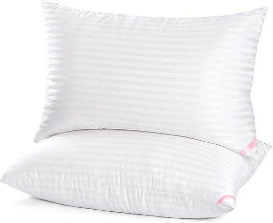 Bed Pillows Queen Set | Soft Support Hotel Quality Sleeping Pillows