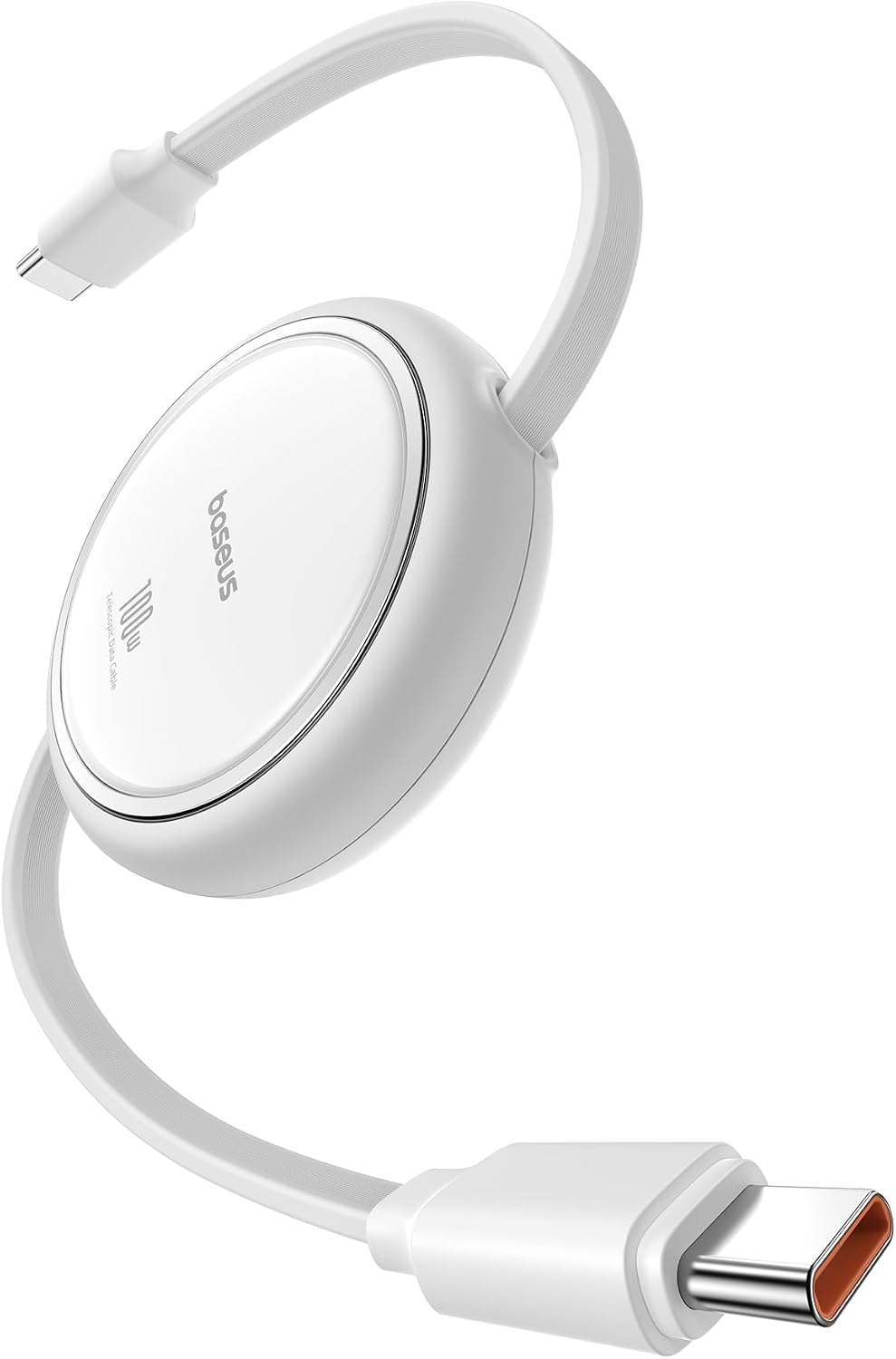 100W Retractable USB-C Fast Charging Travel Cable encalife