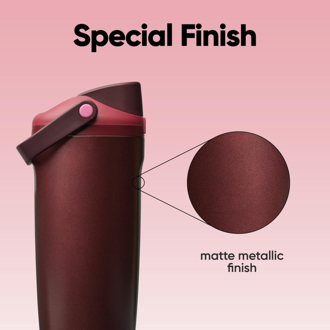 Insulated Water Bottle 30oz Leakproof encalife