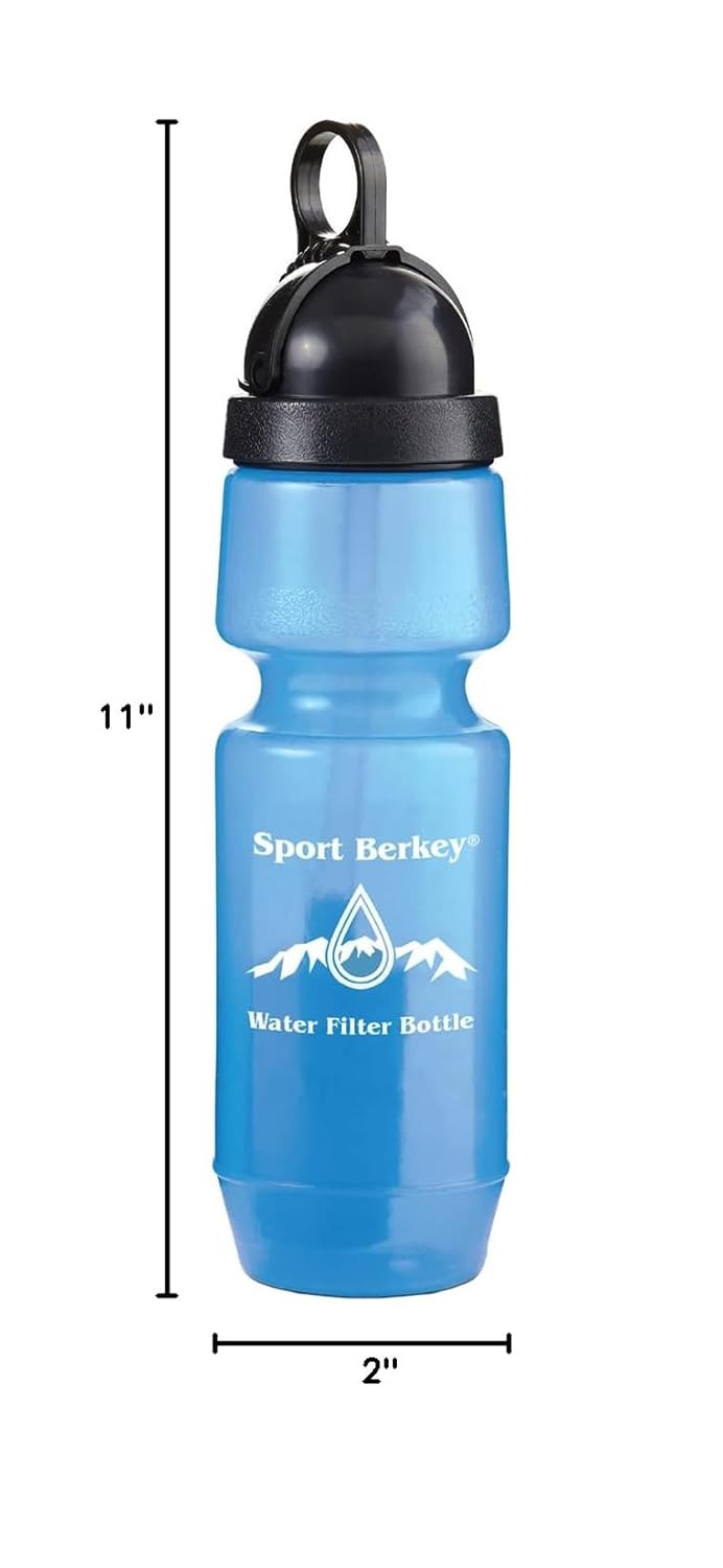 22oz Water Filter Bottle BPA-Free encalife