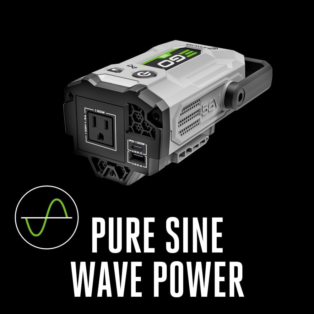 Portable Power Inverter 180W USB-C Generator encalife