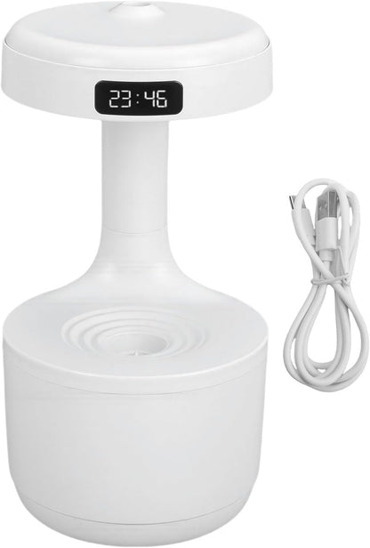Anti Gravity Humidifier With LED Floating Droplets encalife