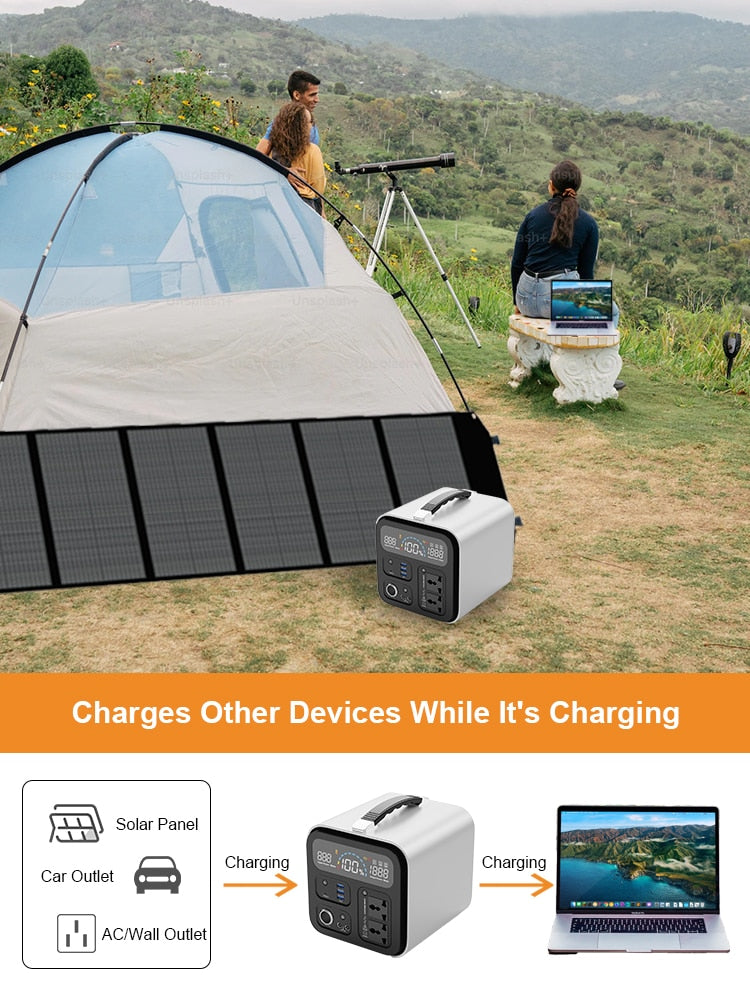 Portable Power Station | 600W | Your Mobile Energy Companion encalife