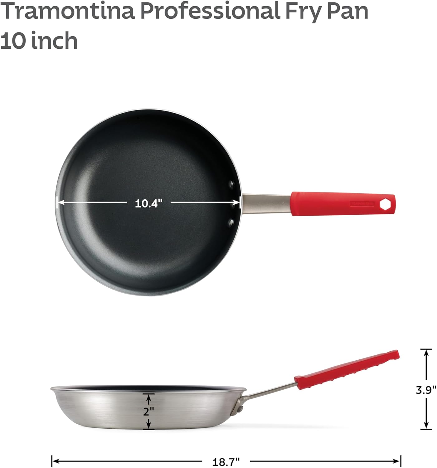 Non-Stick 14-Inch Extra Large Fry Pan encalife