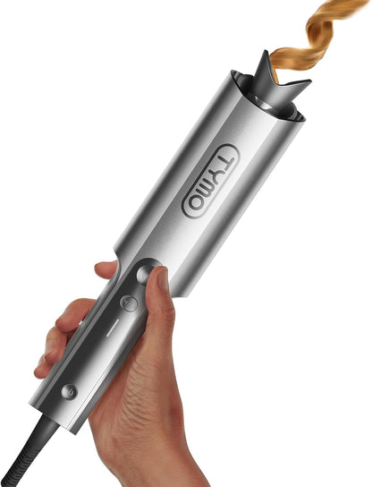 Automatic Curling Iron | TYMO Rapid Heating Rotating Hair Curler encalife