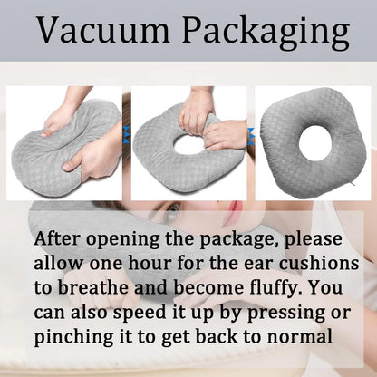 Side Sleeper Ear Relief Piercing Pillow encalife