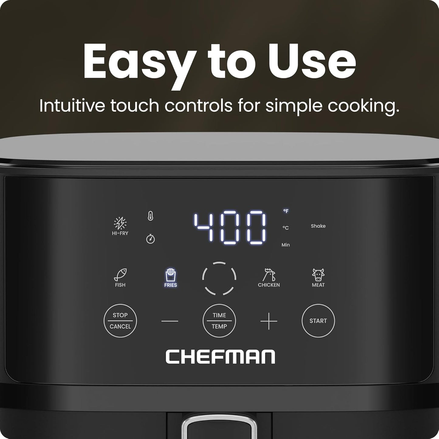 Digital Air Fryer I 6 Qt Hi-Fry Technology encalife