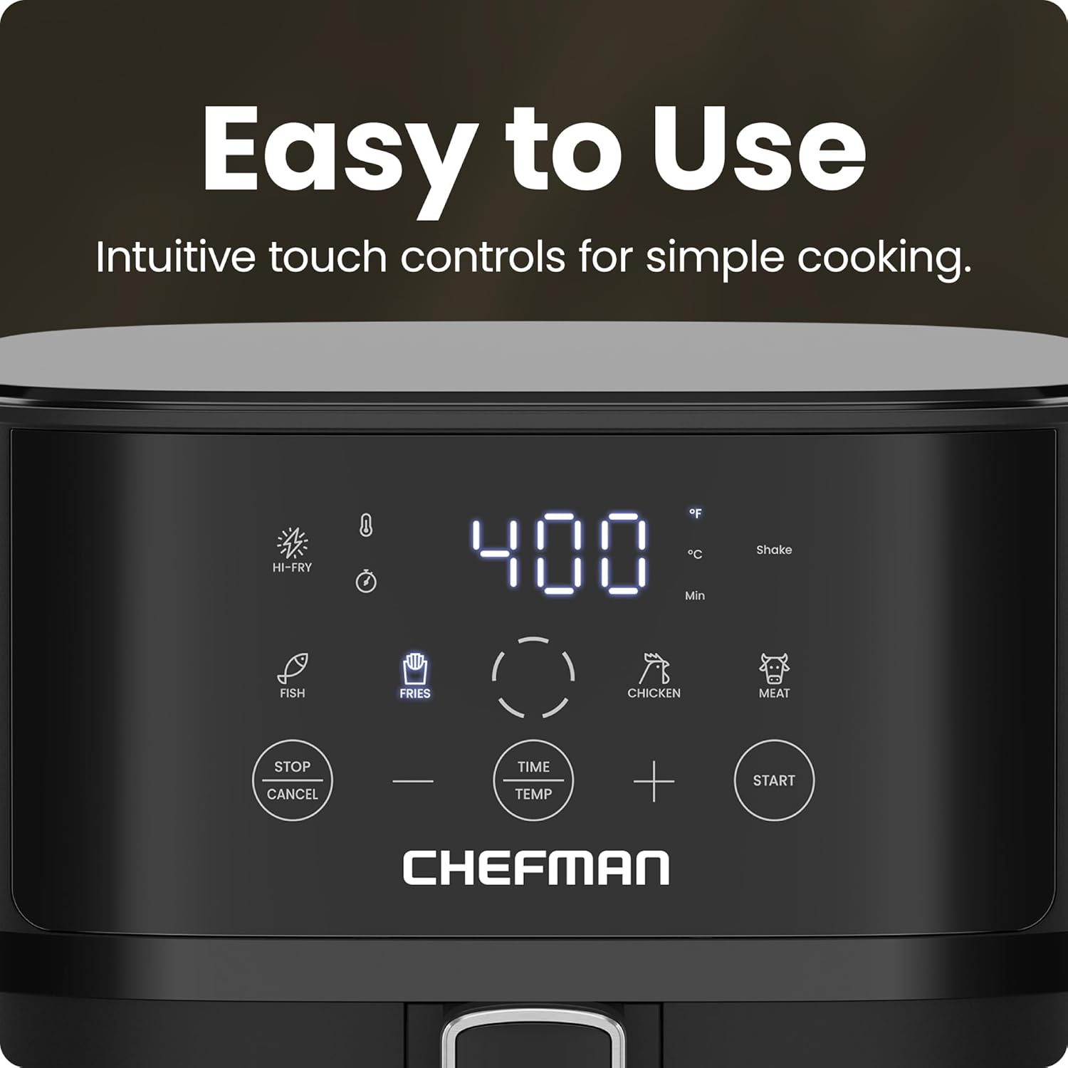 Digital Air Fryer I 6 Qt Hi-Fry Technology encalife