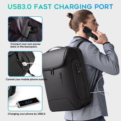 Anti Theft Business Laptop Backpack encalife
