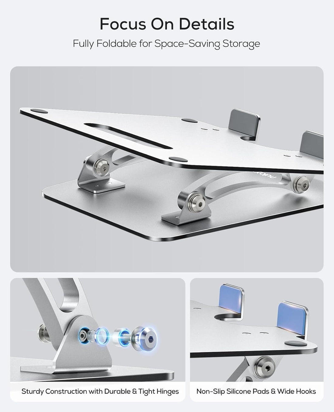 Adjustable Foldable Laptop Stand Pro encalife